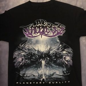 The Faceless death metal black band t shirt